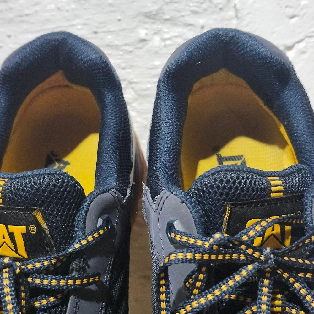 Caterpillar Streamline 2.0 Composite Toe Work Shoes Mens 10 Navy P91380 EH SRX